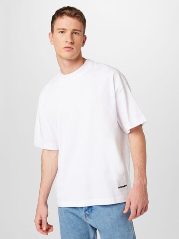 T-Shirt Carhartt WIP en blanc : devant