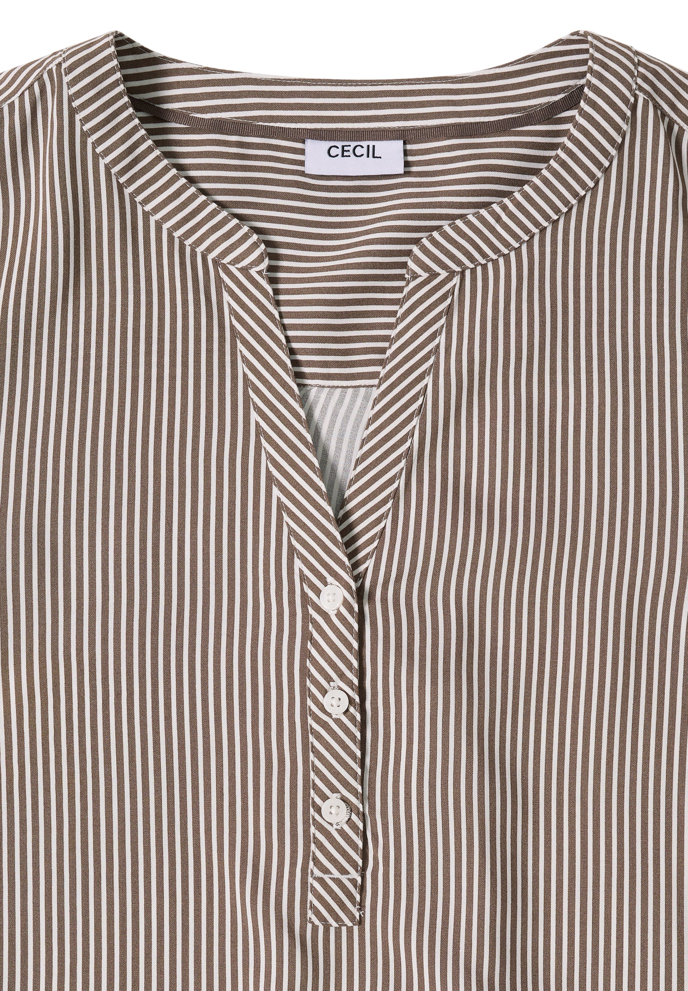 CECIL Bluse in Braun