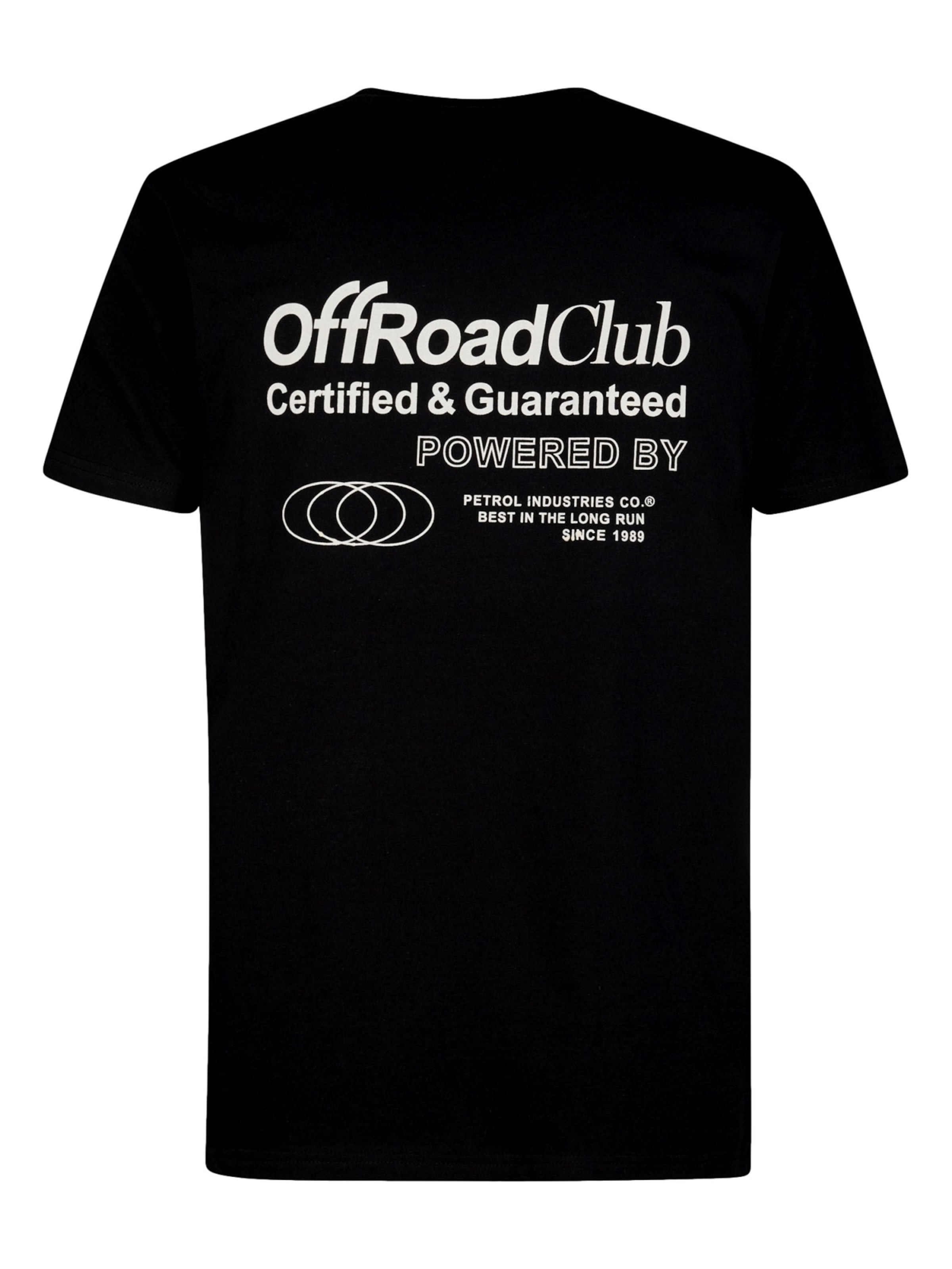 T-Shirt Petrol Industries en noir