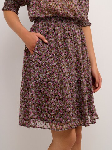 Kaffe Skirt 'Catalina' in Brown