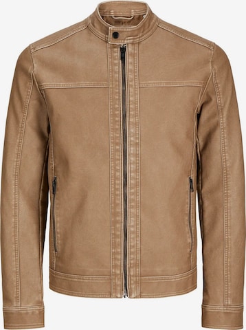 ruda JACK & JONES Demisezoninė striukė: priekis