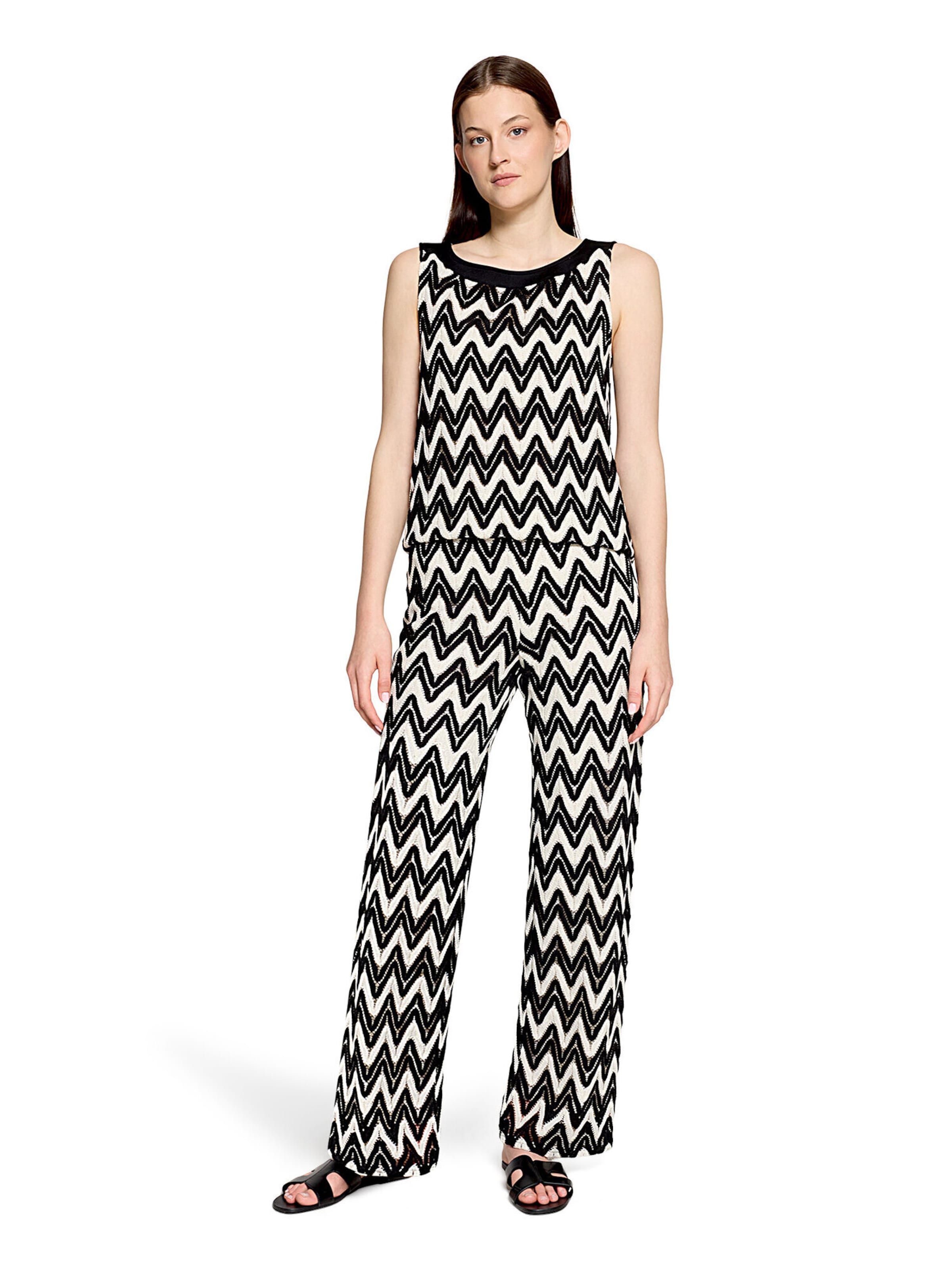 Regular Pantalon Betty & Co en noir : devant