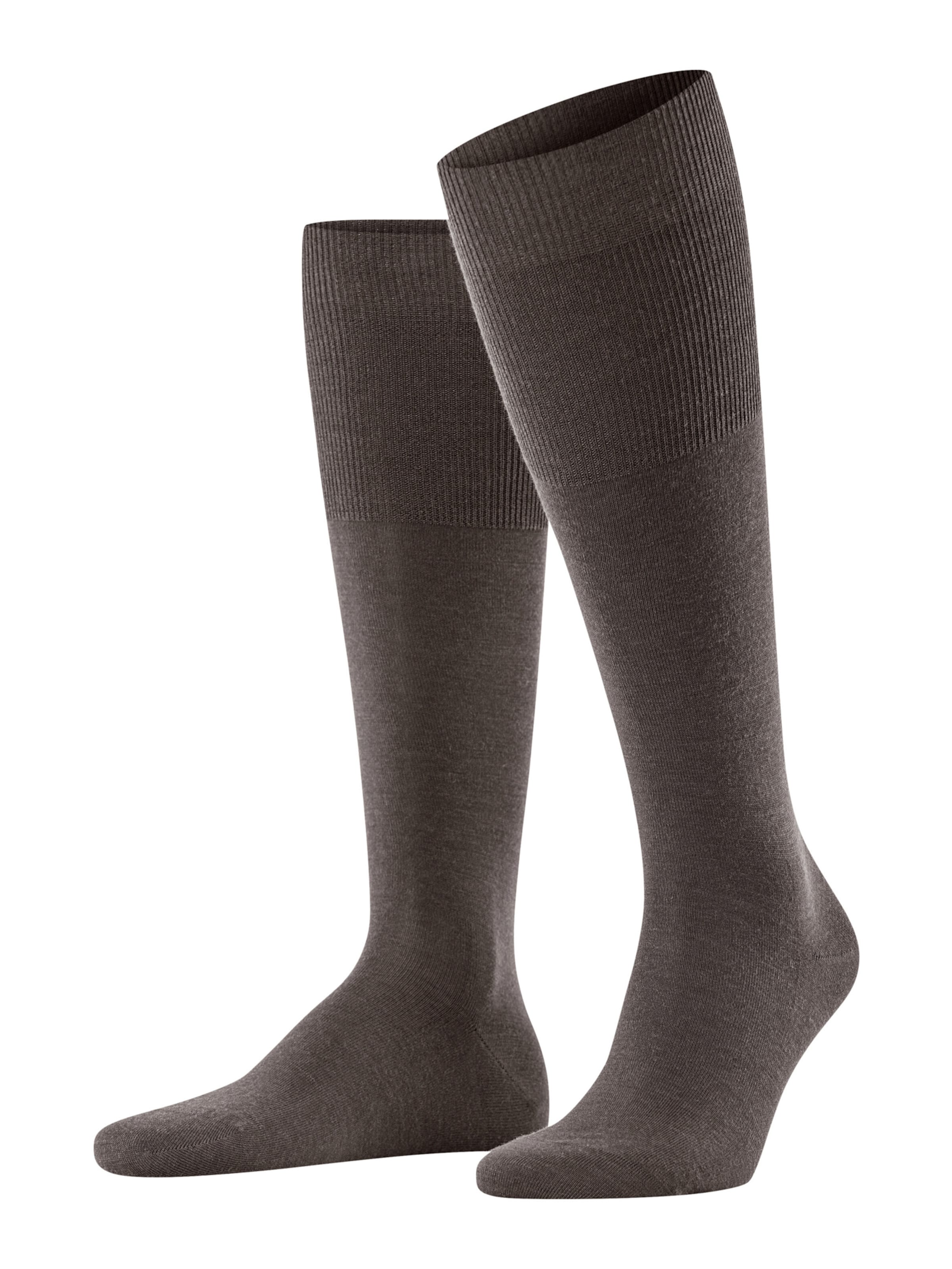 FALKE Socks 'Airport' in Brown: front