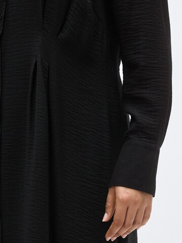 Vero Moda Curve Shirt Dress 'VMCOTEA' in Black