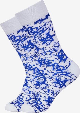 Mxthersocker Socks 'UNHINGED - ANARCHY' in White