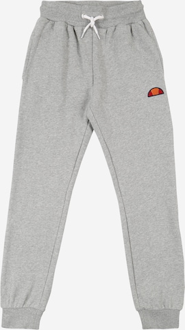 ELLESSE Tapered Pants 'Colino' in Grey: front