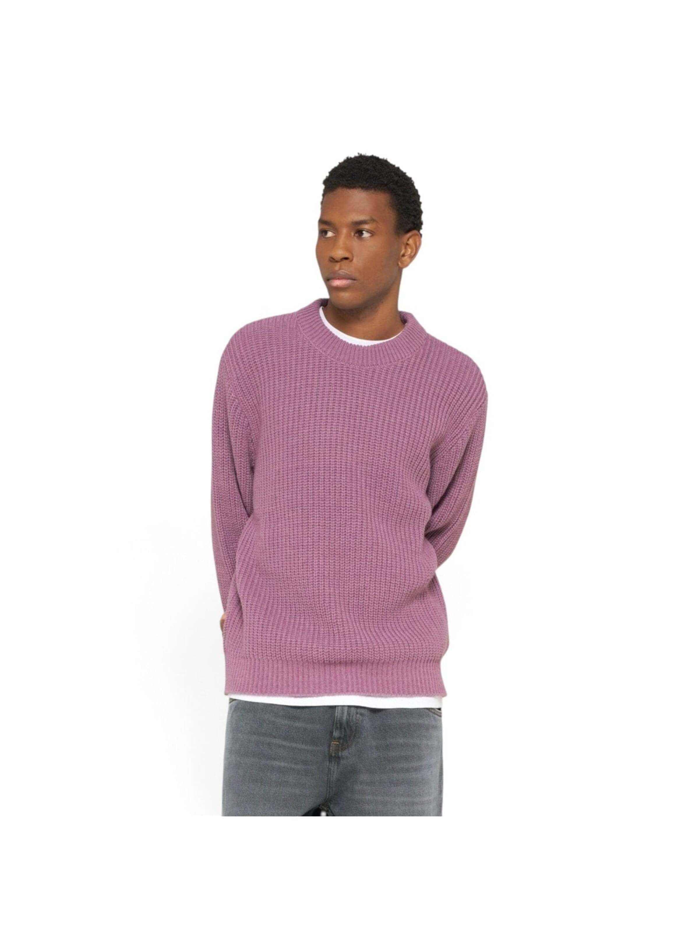 EDWIN Trui 'NIX SWEATER GRAPE NECTAR' in Lila