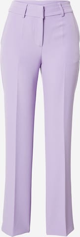 Y.A.S Pleated Pants 'BLURIS' in Purple: front