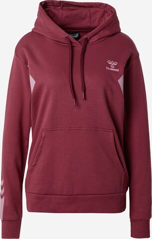 Sweat de sport 'ACTIVE' Hummel en rouge : devant