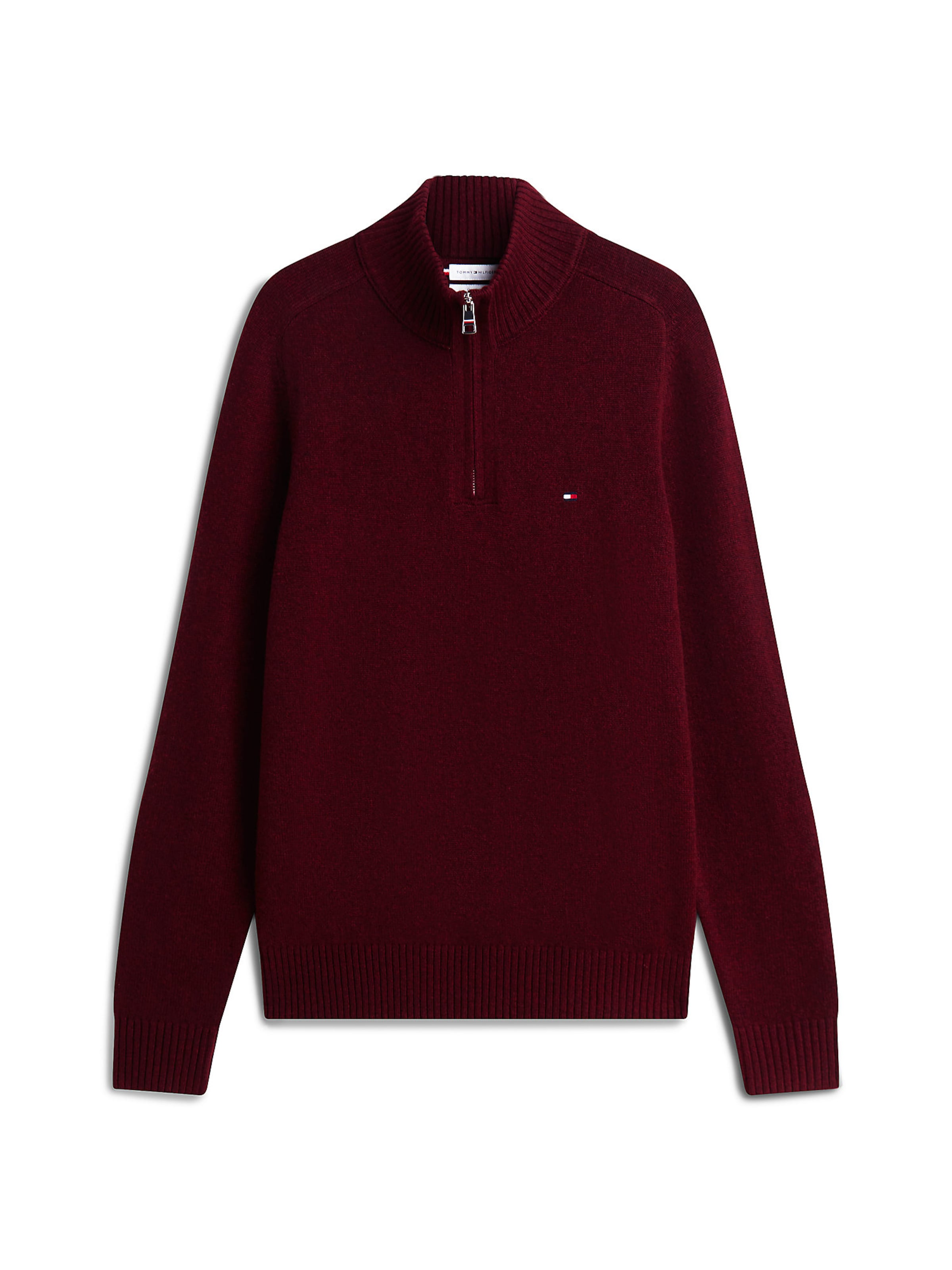 TOMMY HILFIGER Trui in Rood: voorkant