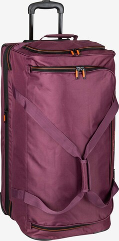 TRAVELITE Travel Bag in Red: front