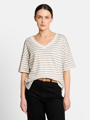 TOM TAILOR Shirt in Wit: voorkant