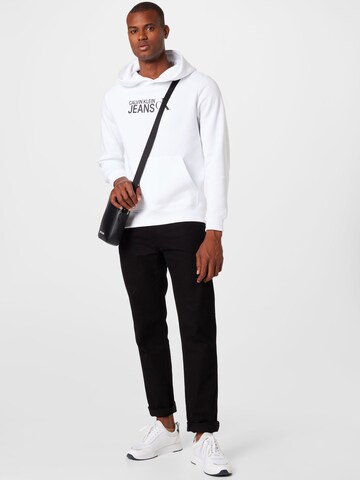 Calvin Klein Jeans Sweatshirt in Weiß
