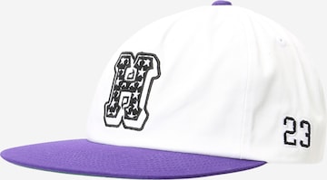 Cappello da baseball di HUF in bianco: frontale