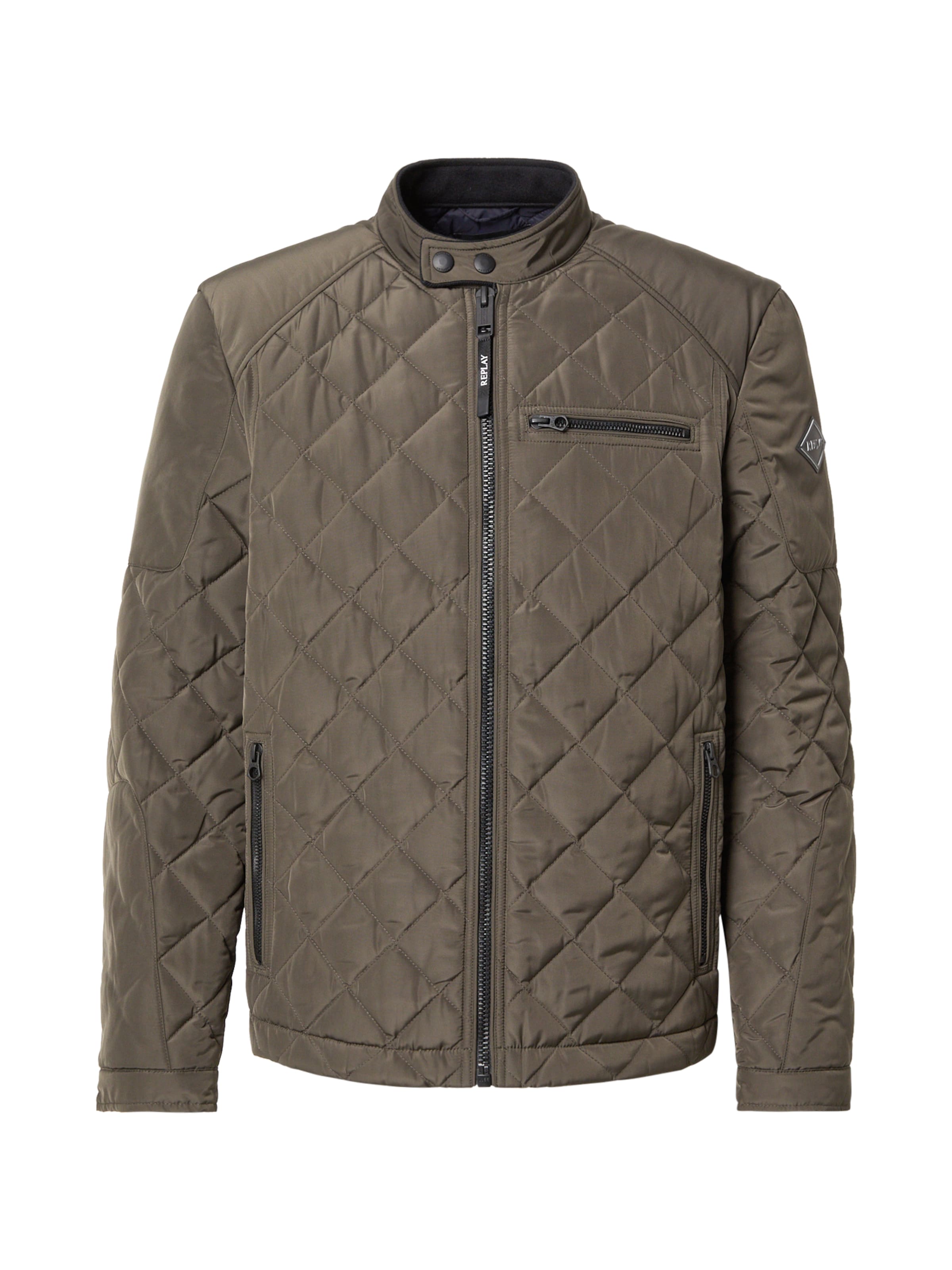 REPLAYPrijelazna jakna - zelena boja: prednji dio