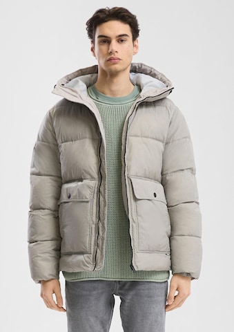 QS Zimska jakna | siva barva: sprednja stran