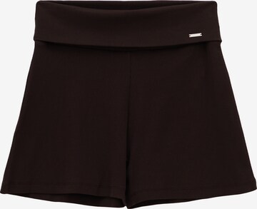 Pantalon de sport Aim'n en marron : devant