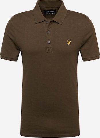 T-Shirt Lyle & Scott en marron : devant