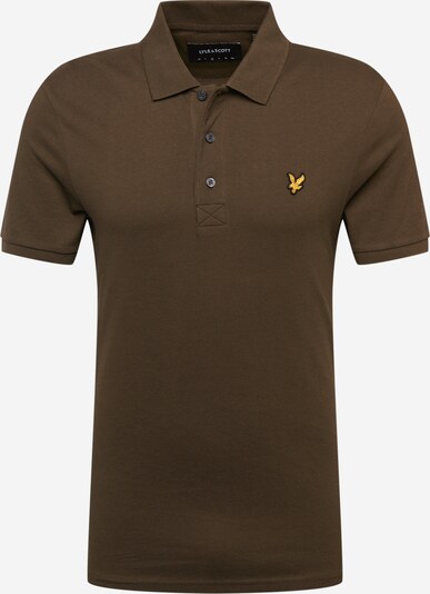 Lyle & Scott Shirt in de kleur Ombergrijs / Geel, Productweergave