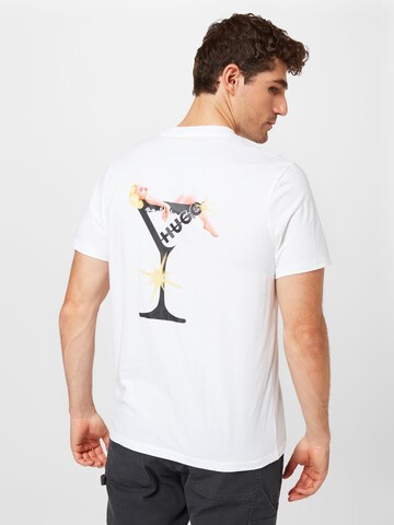 T-Shirt 'Destive' HUGO en blanc