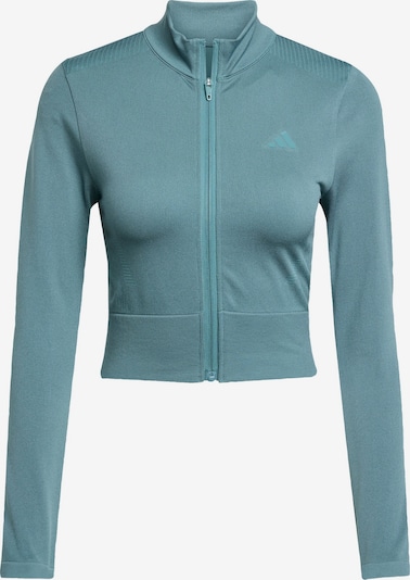 ADIDAS PERFORMANCE Sportstrickjacke 'Essentials' in jade, Produktansicht