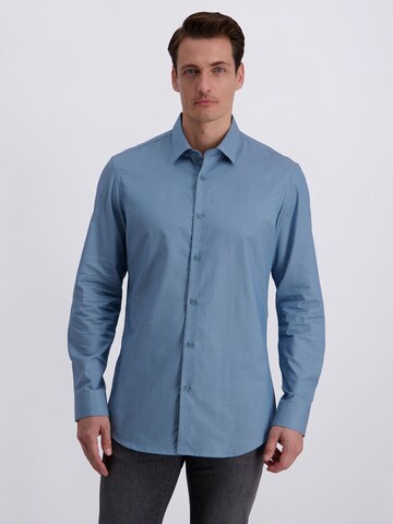 PIERRE CARDIN Regular fit Business shirt in Blue: front