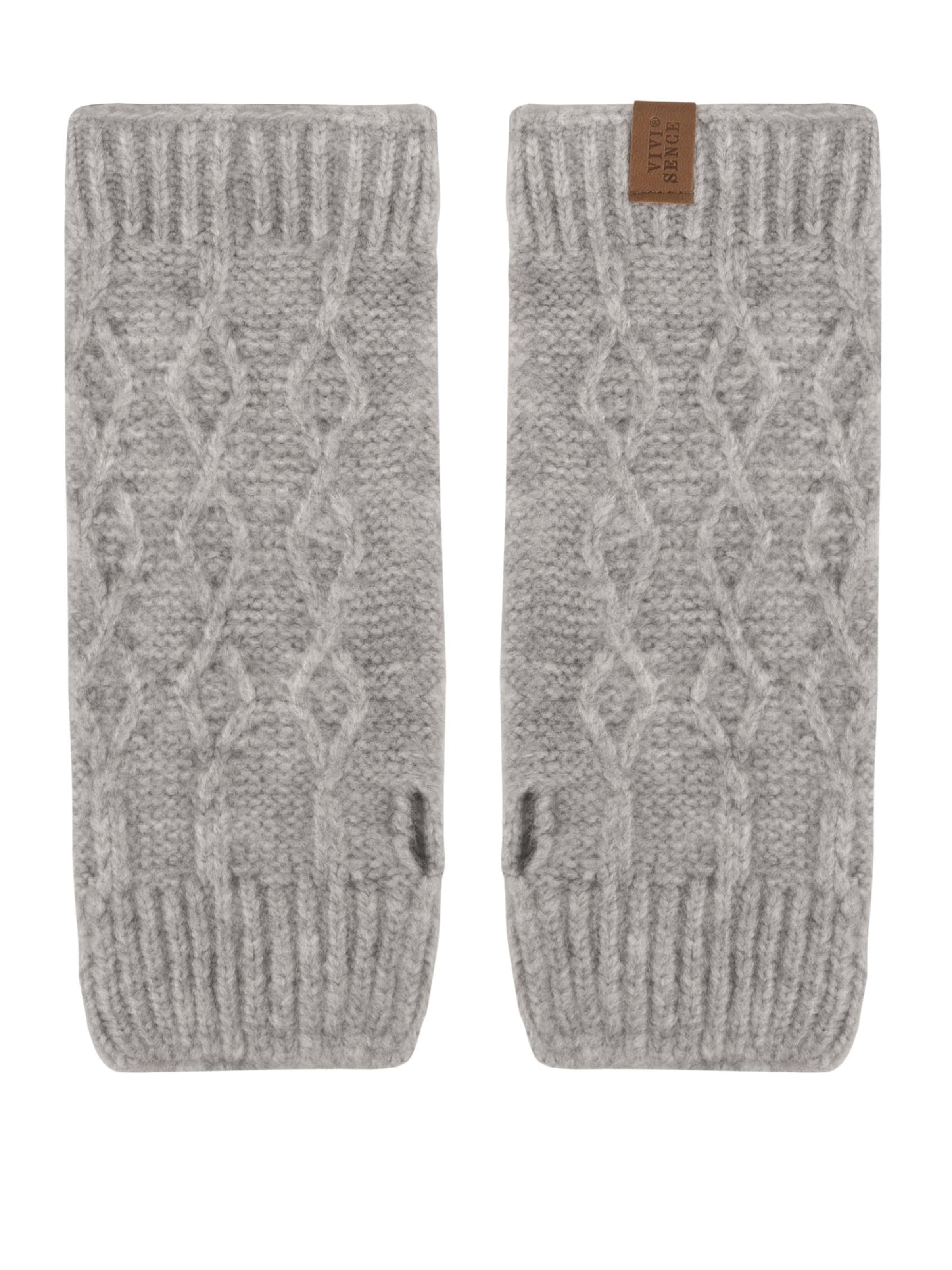 Mitaines '7216' Vivisence en gris : devant