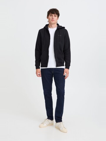 BLEND Sweatjakke 'Downton' i sort: forside
