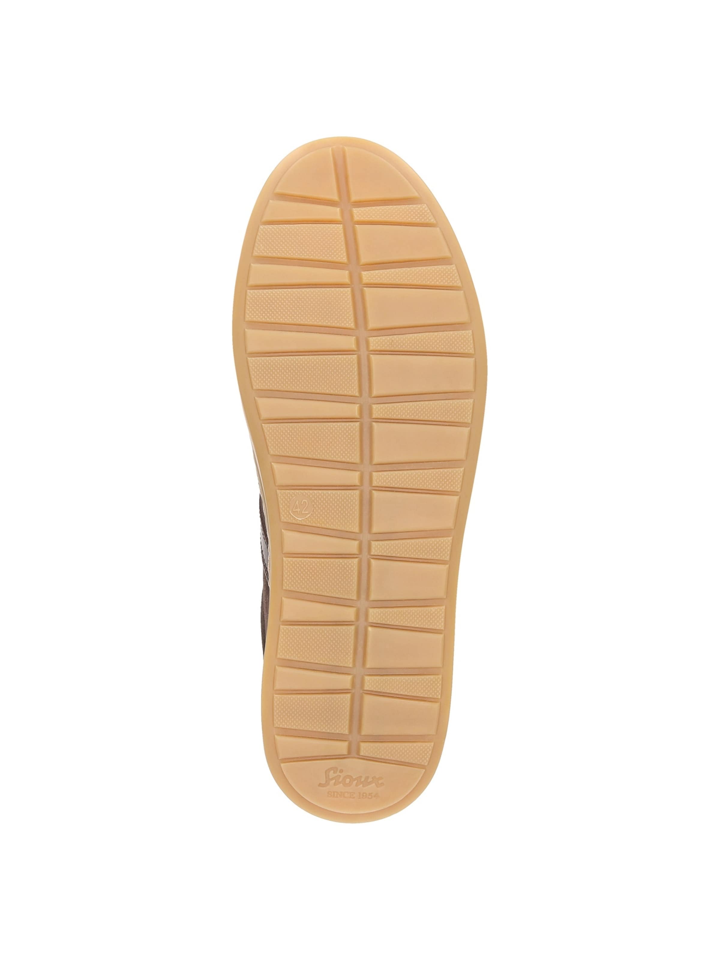 SIOUX Sneaker ' Tedroso-713 ' in Braun