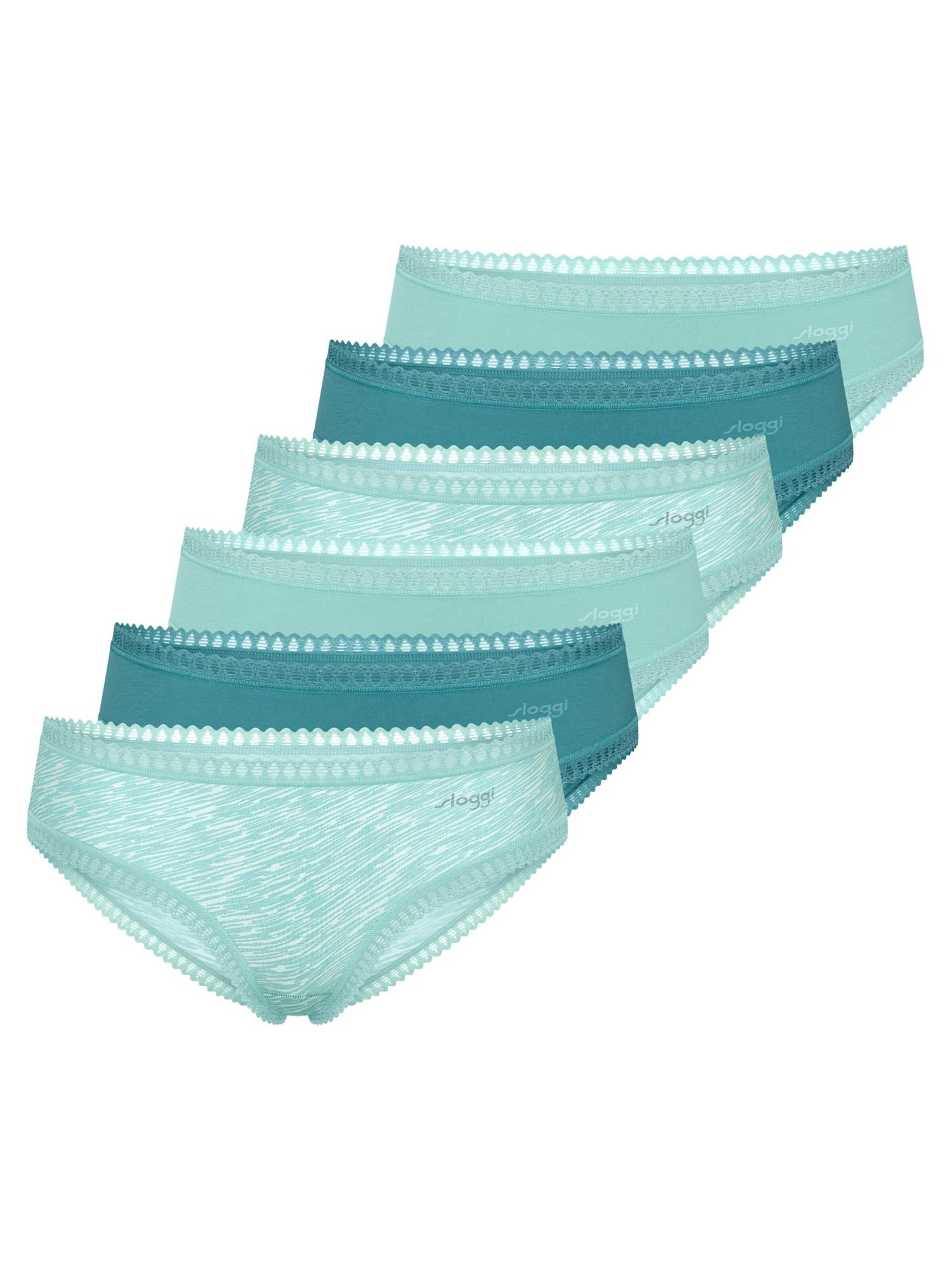 SLOGGI Panty 'GO Crush' in Green: front