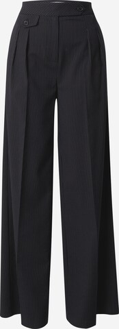 ABOUT YOU x Toni Garrn Wide Leg Hose 'Linda' in Schwarz: predná strana