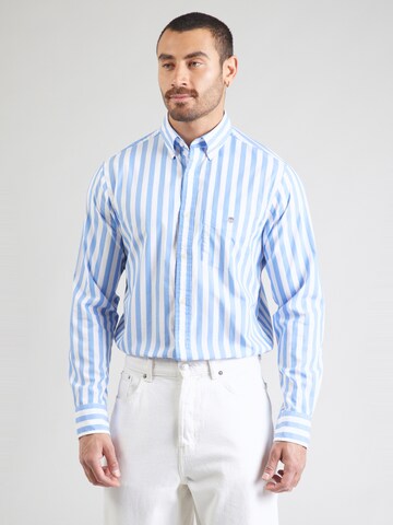 GANT Средняя посадка Рубашка 'CLASSIC' в Синий: спереди