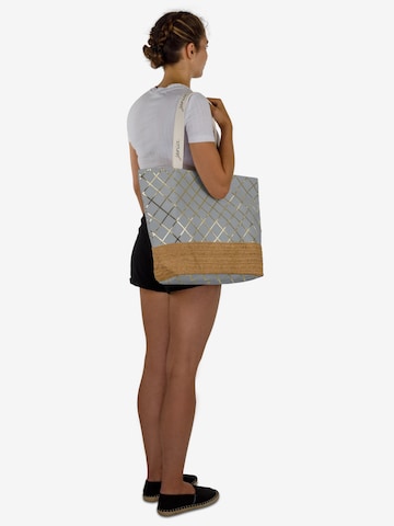 normani Beach Bag 'Kuredu' in Grey