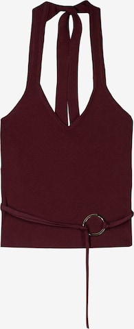 Bershka Neuletoppi värissä punainen: etupuoli