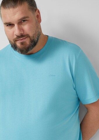 T-Shirt s.Oliver en bleu