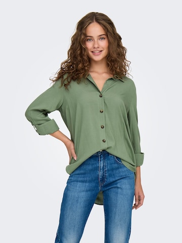 JDY Blouse 'JDYLAUREL' in Green: front