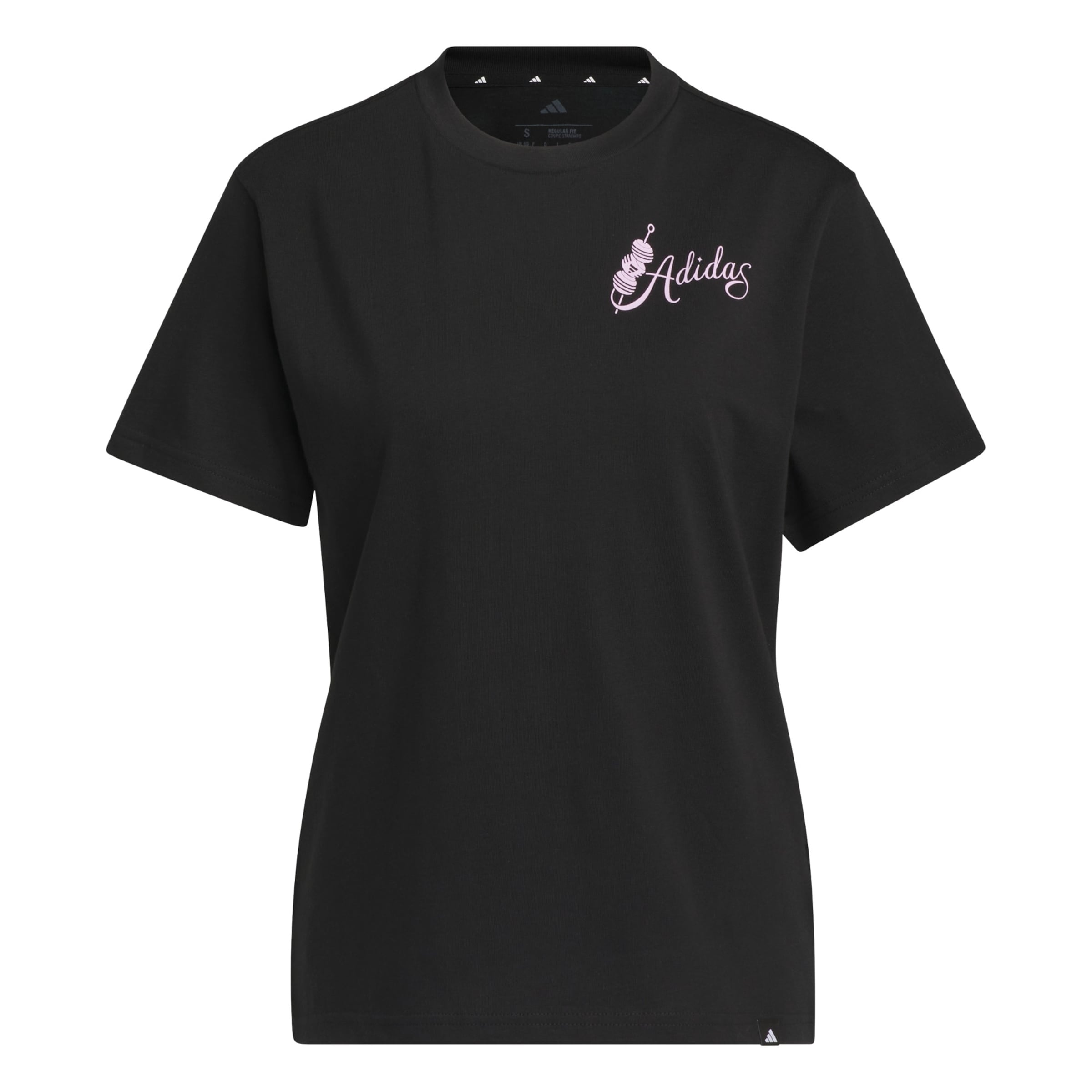 T-shirt fonctionnel 'Mind Body & Spirit(s)' ADIDAS SPORTSWEAR en noir : devant