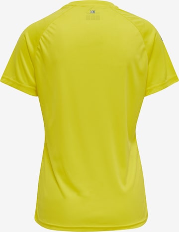 T-shirt fonctionnel Hummel en jaune