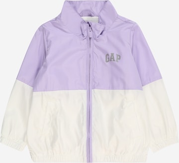 GAP Between-Season Jacket in Purple: front