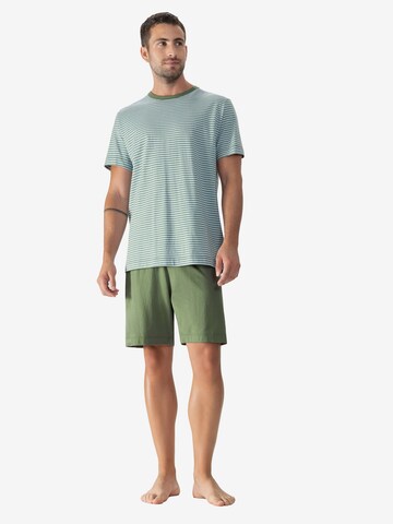 Mey Short Pajamas 'Serie Micro' in Green