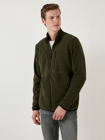 Buratti Fleece Jacket in Green