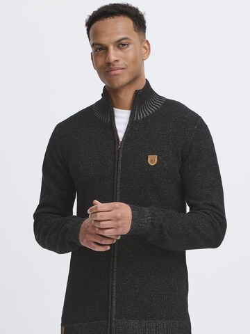 INDICODE JEANS Knit cardigan 'Andy' in Black