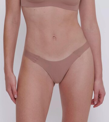 SLOGGI Slip 'Zero Feel 2.0' in Braun: Vorderseite