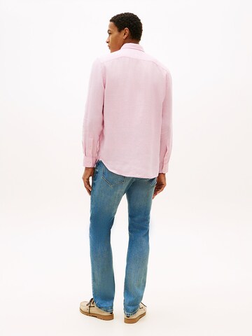 TOMMY HILFIGER Regular fit Button Up Shirt in Pink