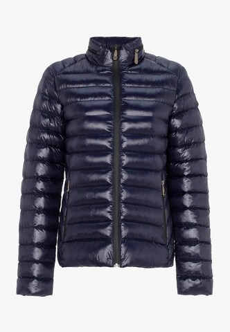 CIPO & BAXX Between-Season Jacket in Blue: front