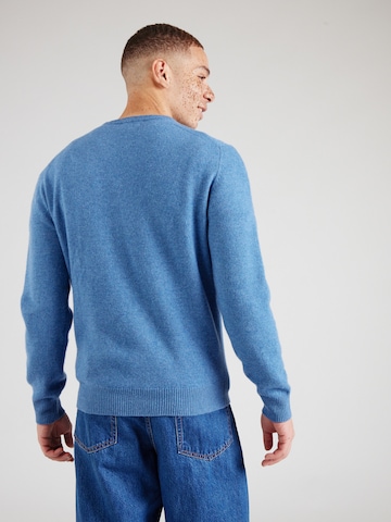 Hackett London Pullover i blå: tilbage