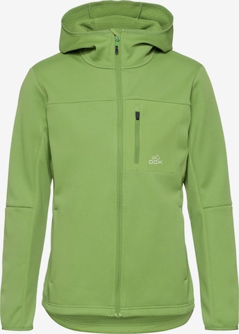 OCK Fleece Jacket in Green: front