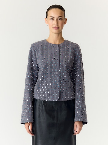 YAS Between-Season Jacket 'YASFlight' in Grey: front