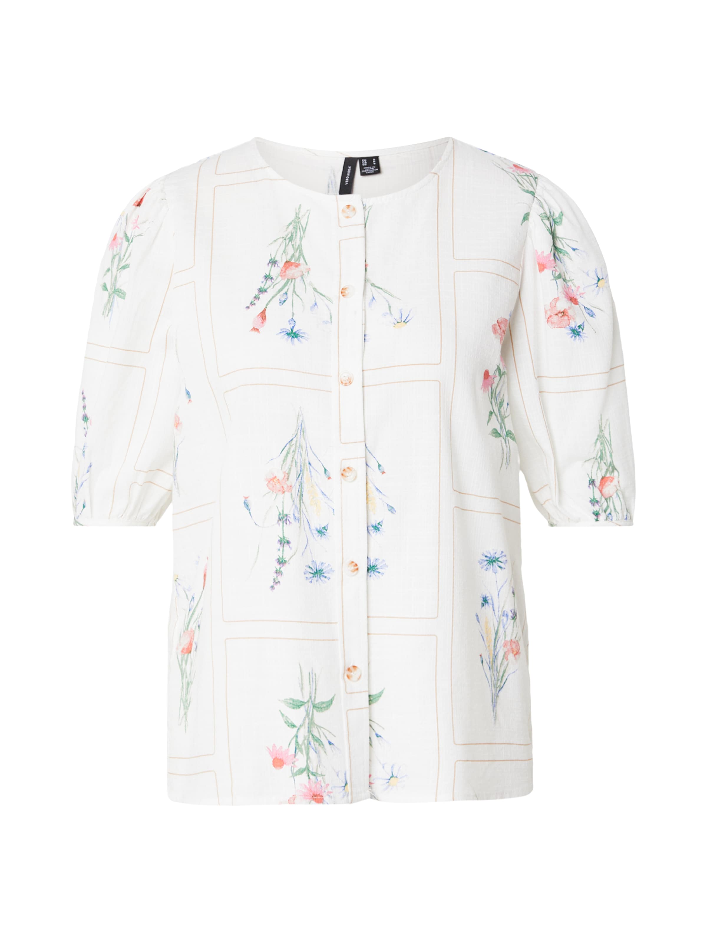 VERO MODA - Blusa 'VMJAMIE ELSE' em branco: frente