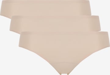 Chantelle Slip in Beige: front